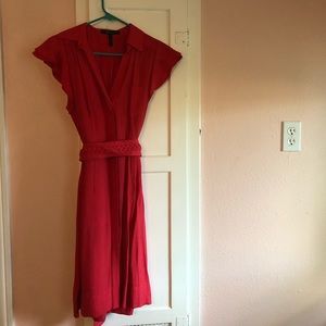 Bcbg Maxazria dress size 2 melon/red